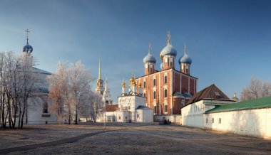 Ryazan Kremlin XII yüzyıl, Ryazan, Rusya Federasyonu
