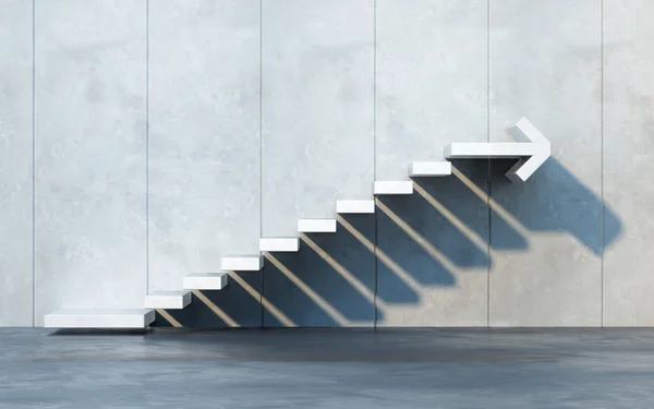 Treppe nach oben — Stockfoto