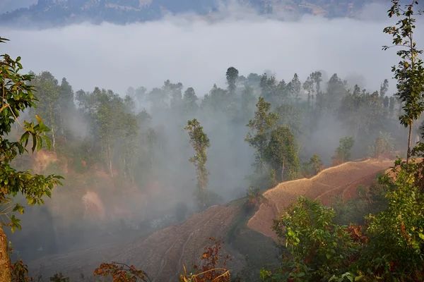 Hora de la mañana en Himalaya — Foto de Stock