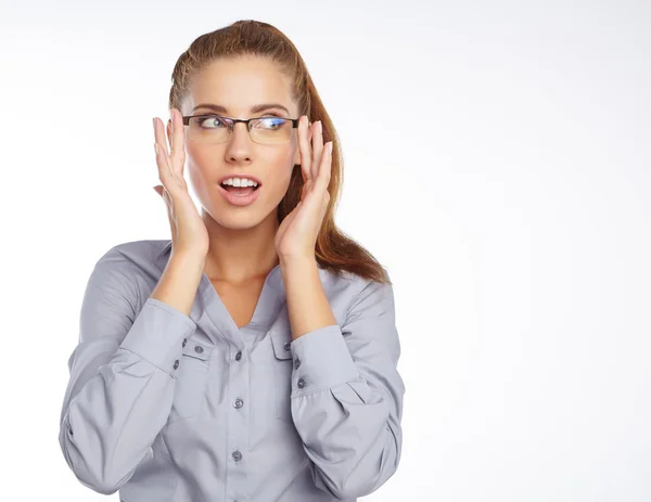 Brunette woman posing — Stock Photo, Image