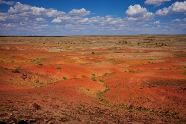Gobi Çölü güzel görünüm 