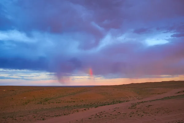 전형적인 몽골 풍경 — 스톡 사진