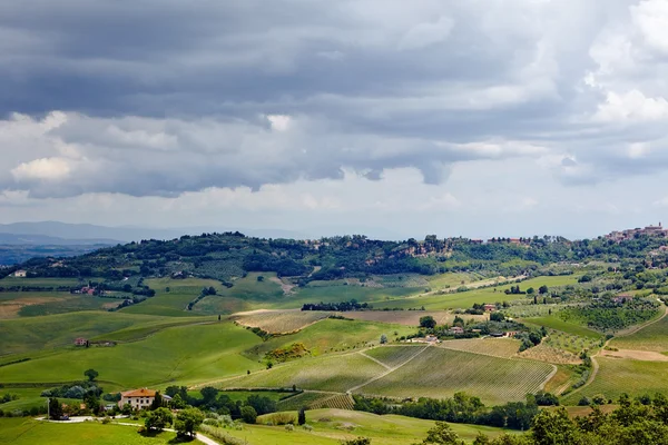 Bellissimo paesaggio toscano Italia — Foto Stock