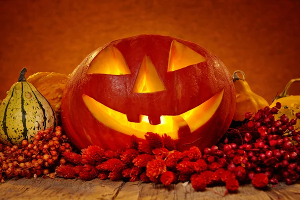 Zucca di Halloween — Foto Stock