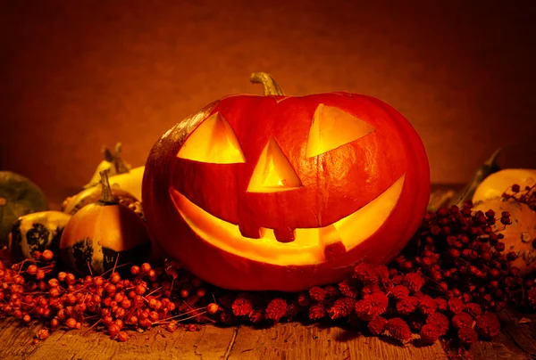 Zucca di Halloween — Foto Stock