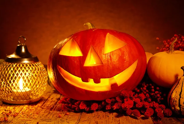 Zucca di Halloween — Foto Stock