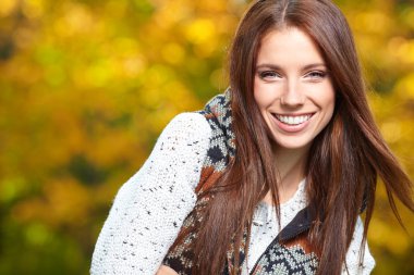 golden Park sonbahar kadını