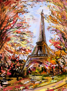 Sonbahar Paris Caddesi