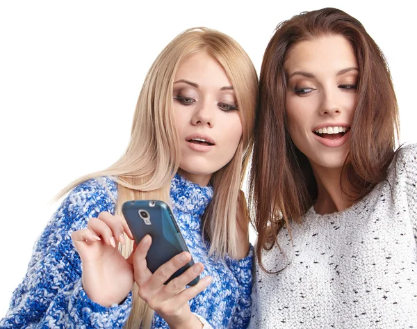 Kızlar selfies stüdyoda yapma