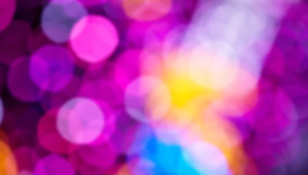 Defocused bokeh julbelysning — Stockfoto