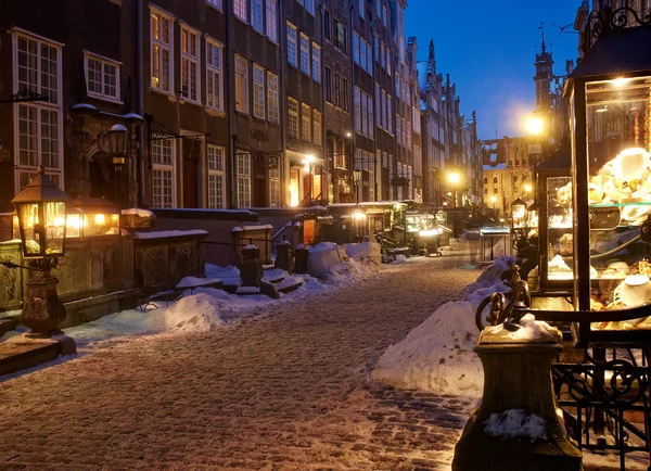 Old town in Gdansk — Stock Photo, Image