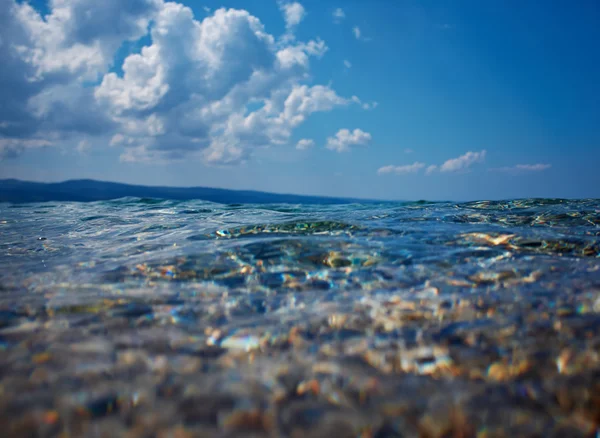 Morze Adriatyckie tło — Zdjęcie stockowe