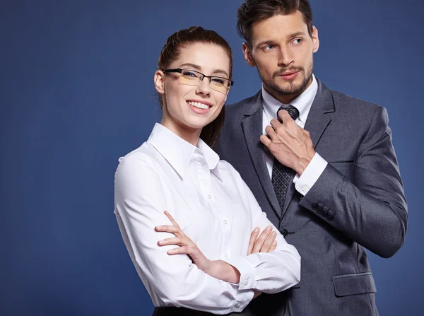 Portret van zakenmensen — Stockfoto