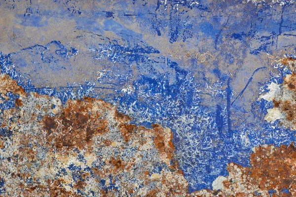 Abstraction from rusty on metal boat — Stock Photo, Image