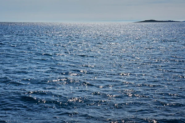 Vacker solnedgång i Kroatien — Stockfoto