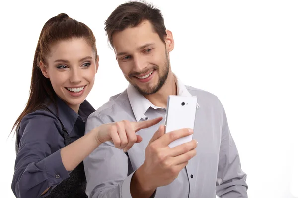 New phone generation is playing — Stock Photo, Image