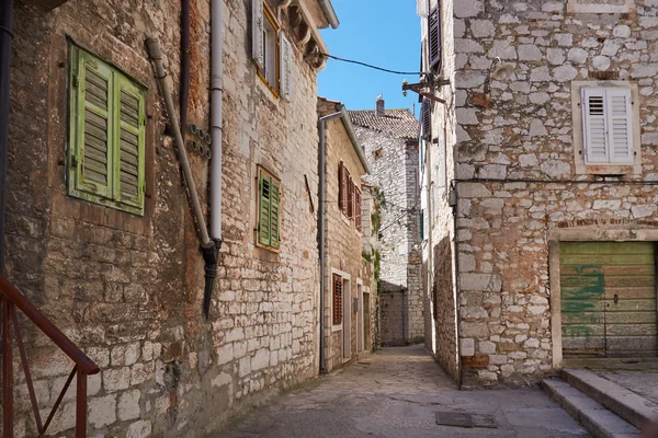 Side street in  Croatia — Stock Photo, Image