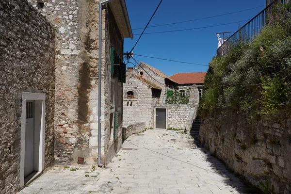 Zijstraat in Kroatië — Stockfoto