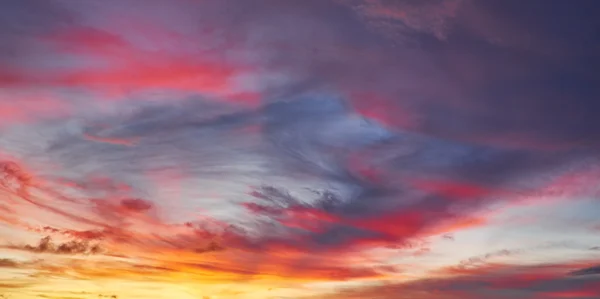 Tropical sunset on the beach — Stock Photo, Image