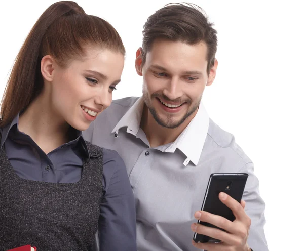 Couple taking selfie — Stock Photo, Image