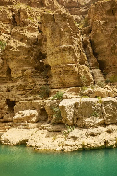 Canyon Turquesa, Omã — Fotografia de Stock