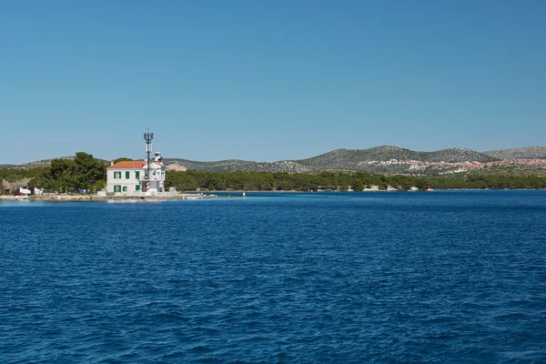 Αδριατική ακτογραμμή — Φωτογραφία Αρχείου