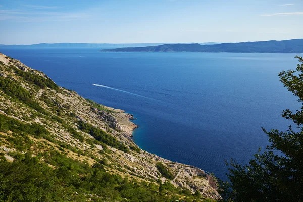 Adriatische Zeekust — Stockfoto