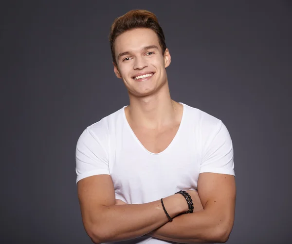 Man posing in studio — Stock Photo, Image