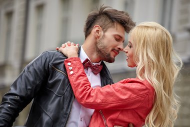 hipster çift eğlenmek