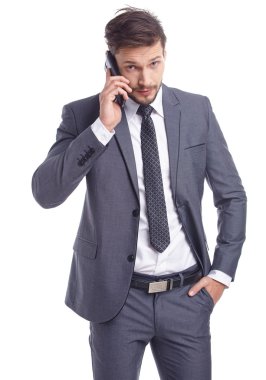 genç yakışıklı işadamı