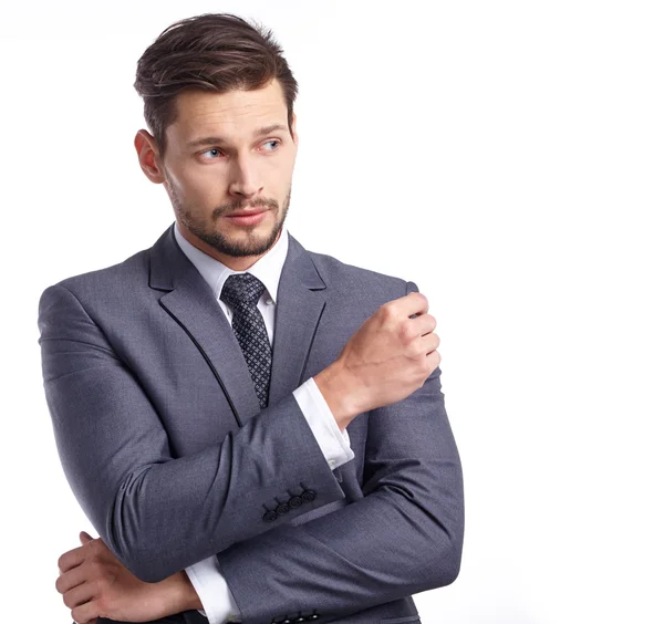 Young handsome businessman — Stock Photo, Image