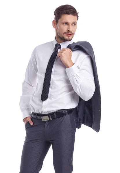 Young handsome businessman — Stock Photo, Image