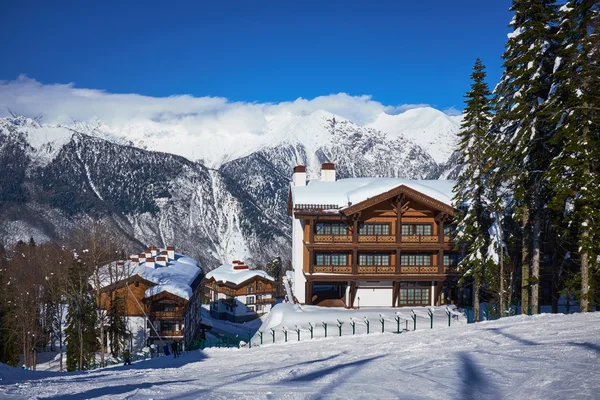 Bergen skigebied — Stockfoto