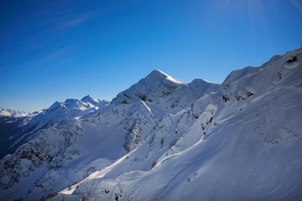 Зимові гори panorama — стокове фото