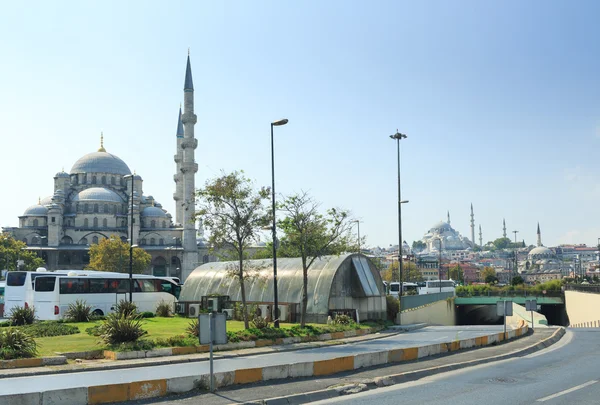 Gyönyörű Suleymaniye Camii, Isztambul, Törökország — Stock Fotó