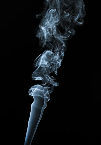 Abstract light smoke on dark background — Stock Photo, Image