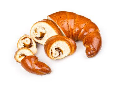 Taze ve lezzetli simit reçelli adet beyaz dilimlenmiş.