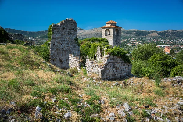 Reruntuhan Old Town Bar, Montenegro — Stok Foto