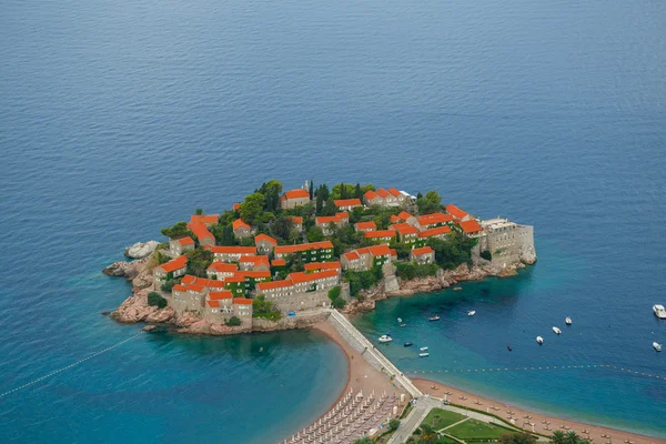 Sveti Stefan island in Budva, Montenegro — Stock Photo, Image