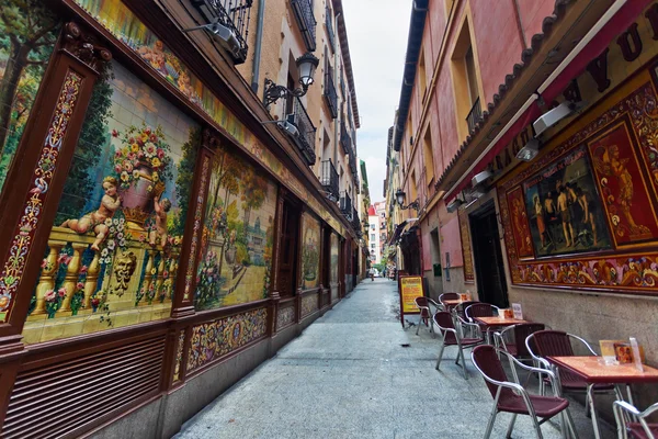 Petit café traditionnel à Madrid — Photo