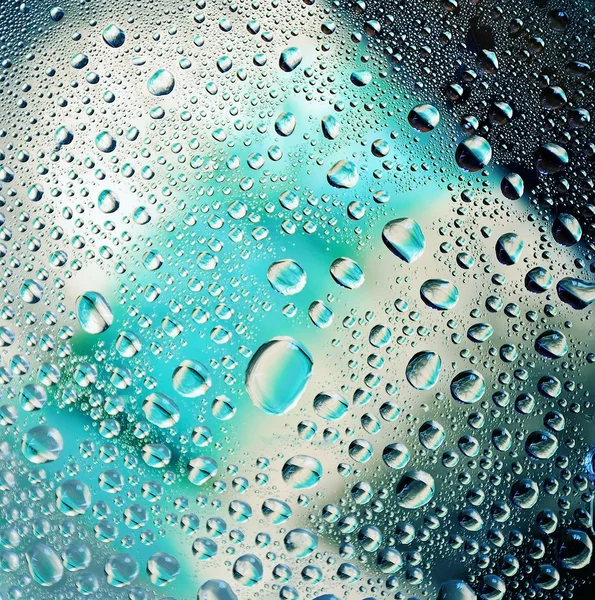 Gotas de agua fondo — Foto de Stock