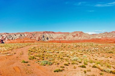 güneşli akşam anıt Vadisi. Arizona. 