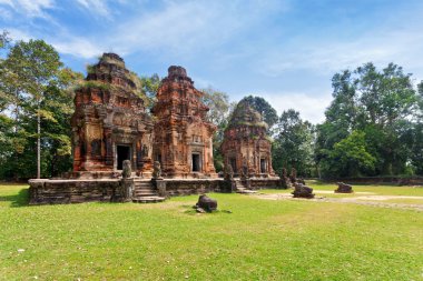 Antik khmer Budist tapınağı angkor wat kompleksi içinde