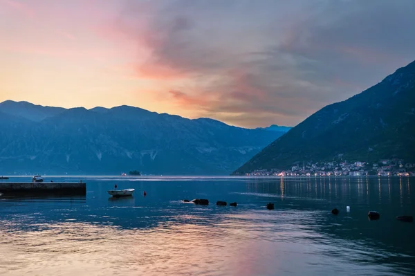 Mare tramonto paesaggio — Foto Stock