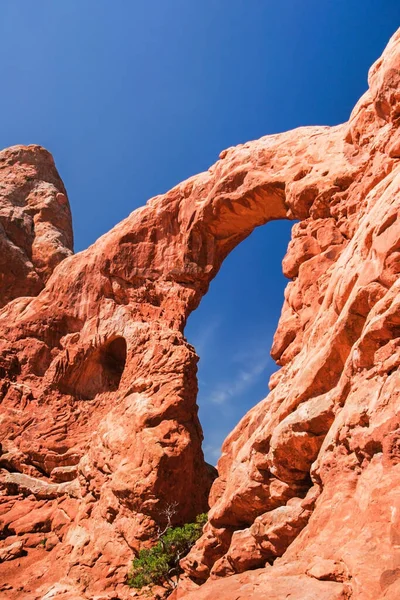 Belas Formações Rochosas Arco Parque Nacional Dos Arcos Utah Eua — Fotografia de Stock