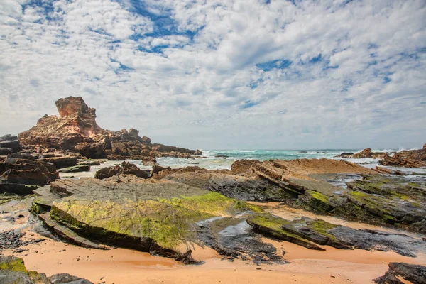 View Cordoama Beach West Atlantic Coast Algarve Region South Portugal — Stock Photo, Image