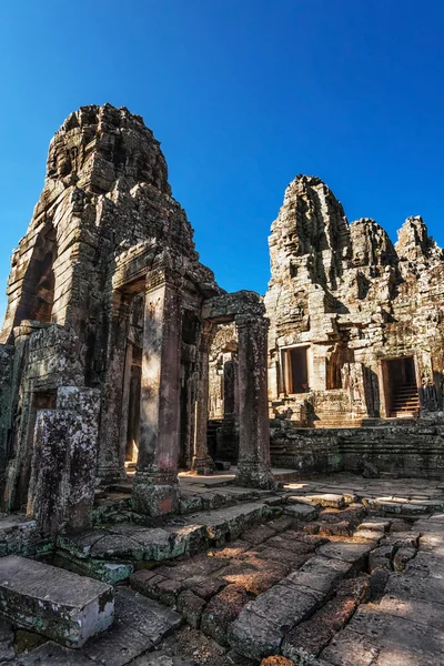 Chrám Bayon v komplexu angkor wat — Stock fotografie