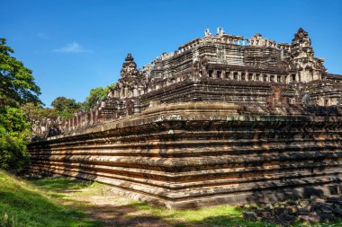 Antik khmer Budist tapınağı angkor wat kompleksi içinde