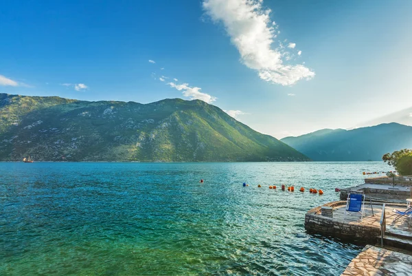 Nice mountain and sea view — Stock Photo, Image