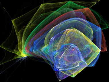 soyut fraktal arkaplan